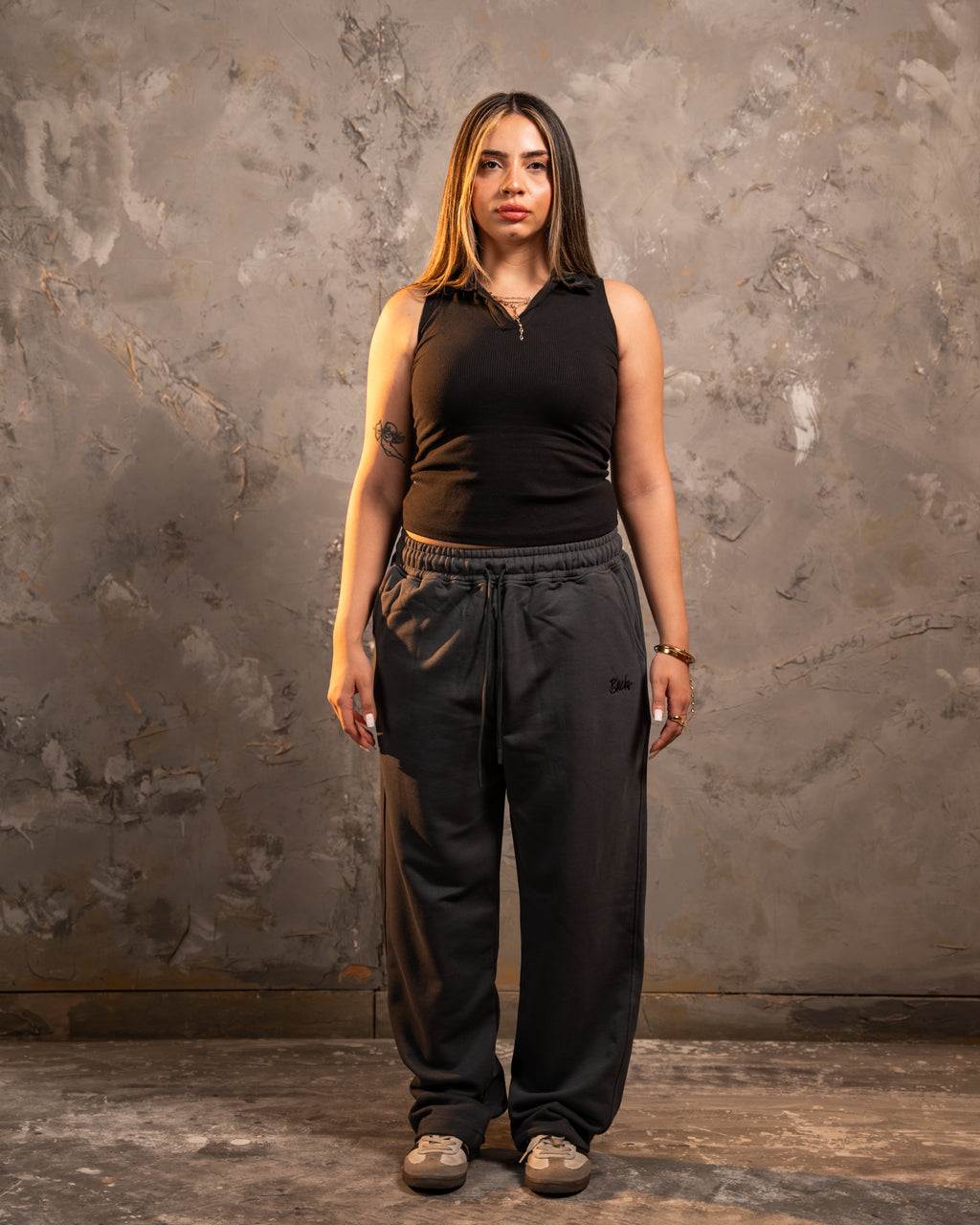 Dark Grey Relaxed Fit Sweatpants
