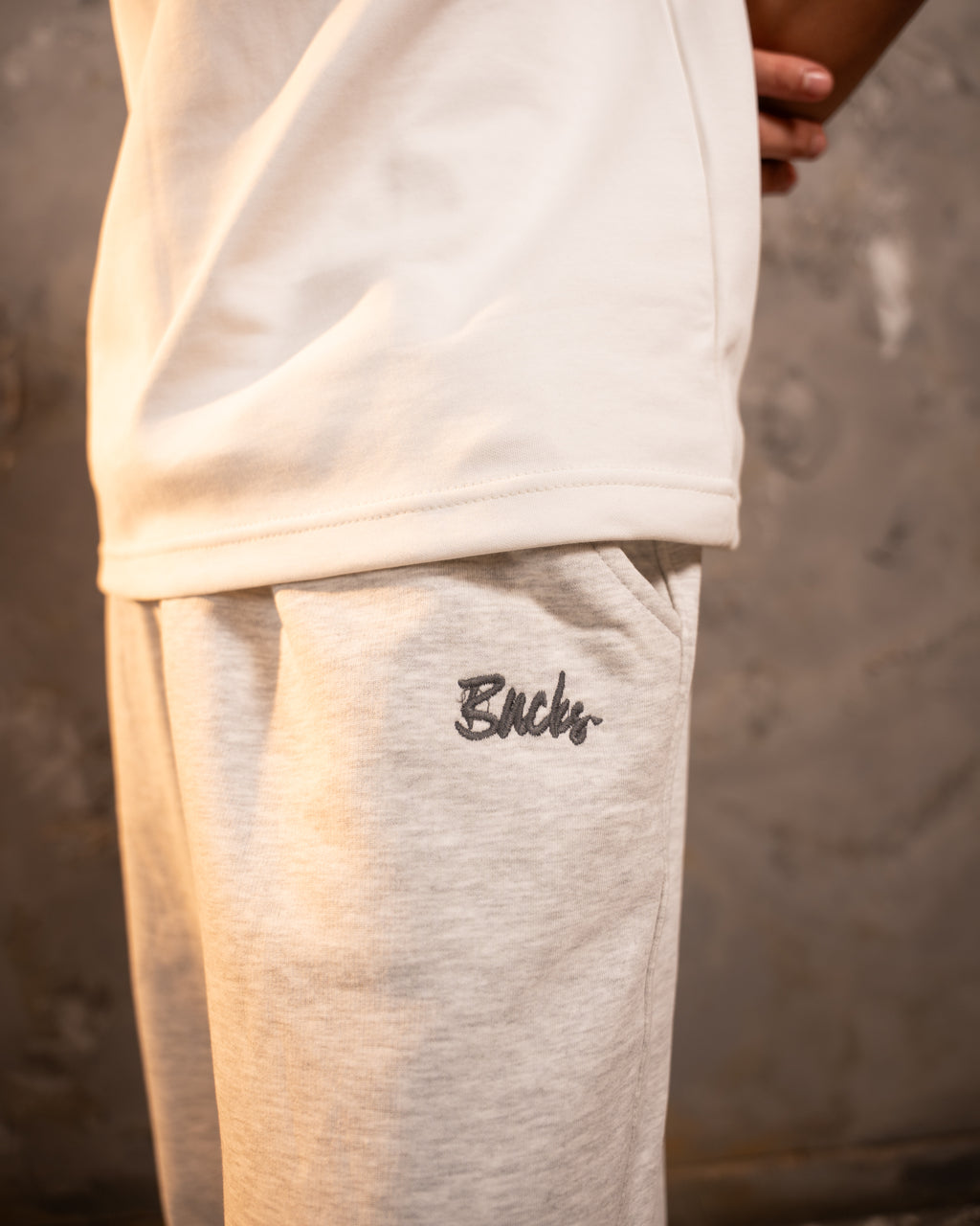 Light Grey Relaxed Fit Sweatpants