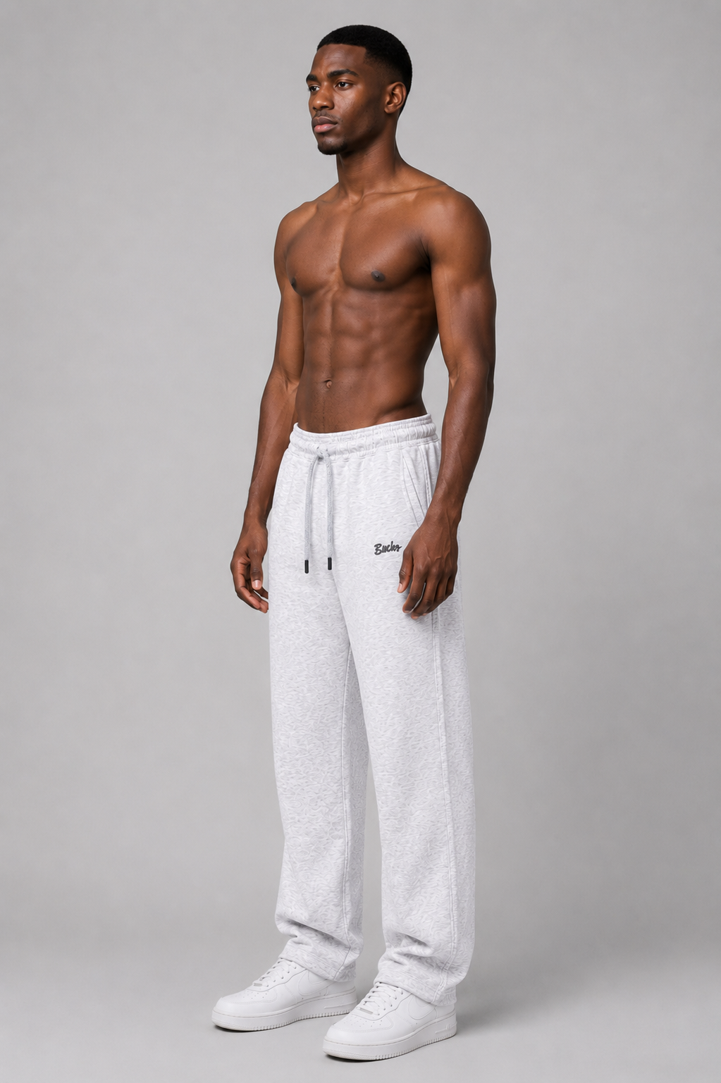 Light Grey Relaxed Fit Sweatpants