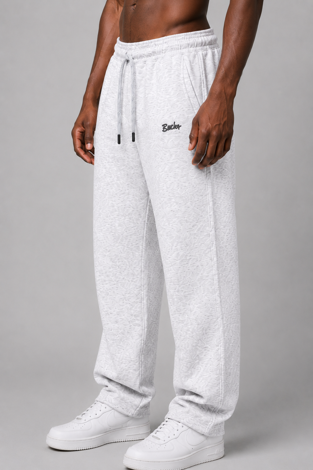 Light Grey Relaxed Fit Sweatpants
